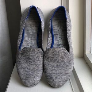 Rothy's Size 7 Grey Loafer Style Flats